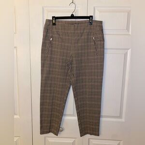 Zac and Rachel Plaid Ankle Pants